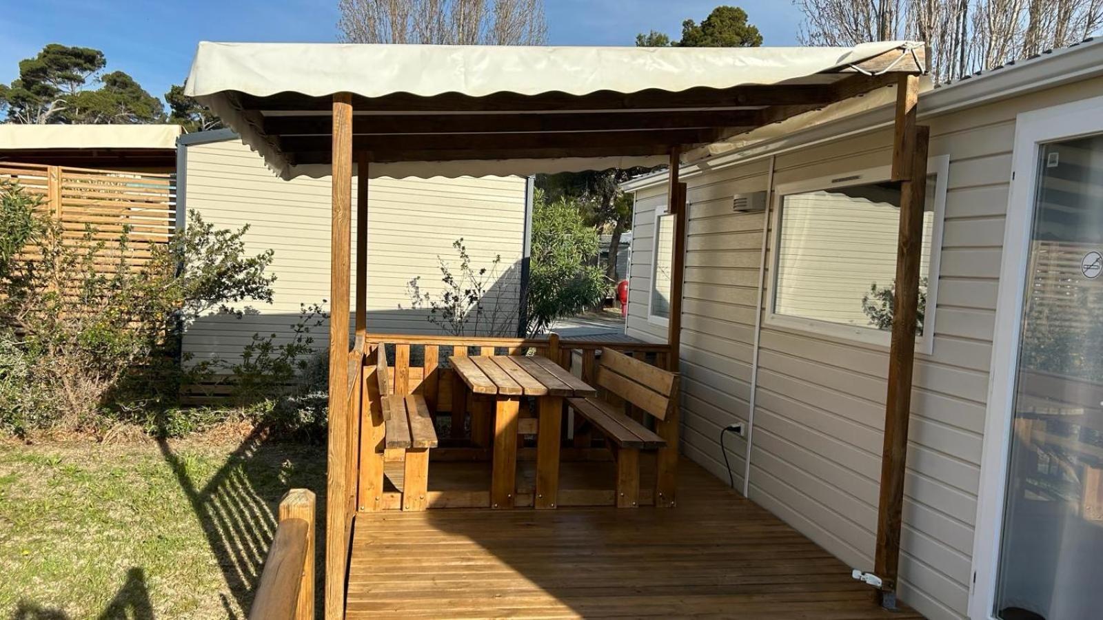 Mobil-Home - Narbonne-Plage - Clim, Tv Екстериор снимка